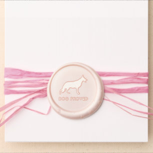 German Shepherd Seal Stamp Wax Seal Sticker
