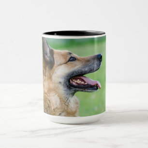 German Shepherd Side Portrait Mug