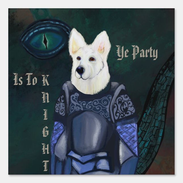 German Shepherd Sign (Front)