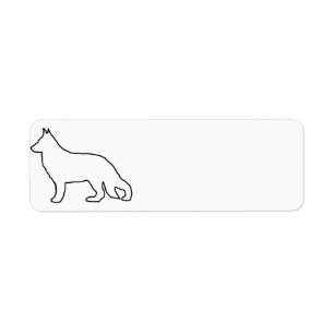german shepherd silo white label