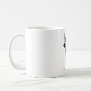 German Shepherd Sitting Coffee Mug