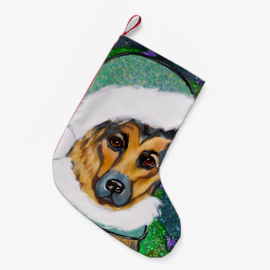 German Shepherd Small Christmas Stocking