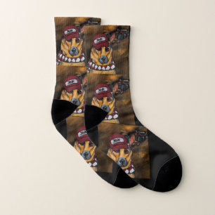 German Shepherd Socks