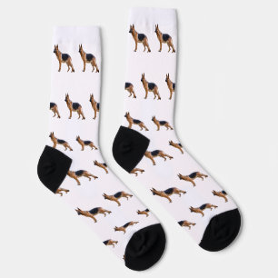 German Shepherd Socks