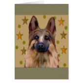 German Shepherd Soldier Art (Front)