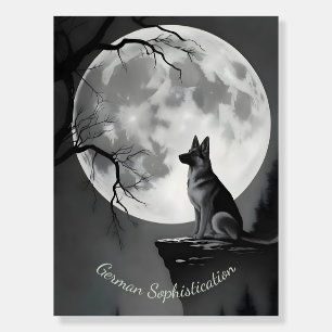 German Shepherd Sophistication Foam Board