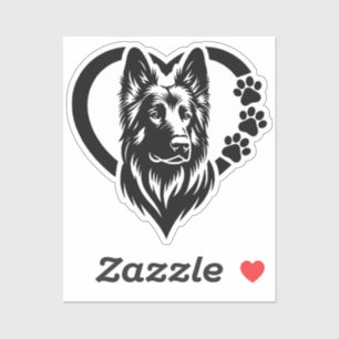 German Shepherd Sticker