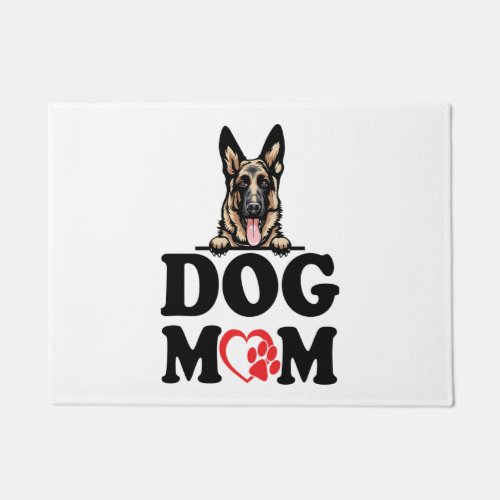 German Shepherd Stickers _ German Shepherd Dog Mom Doormat