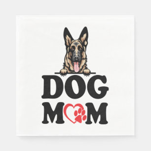 German Shepherd Stickers - German Shepherd Dog Mom Napkins