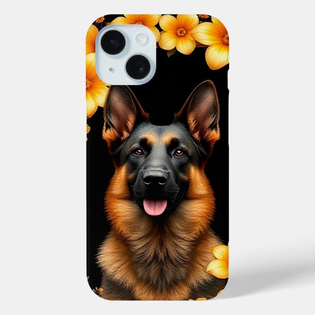 German Shepherd Strong Loyal Spirit 🐾 Case-Mate iPhone Case (Back)