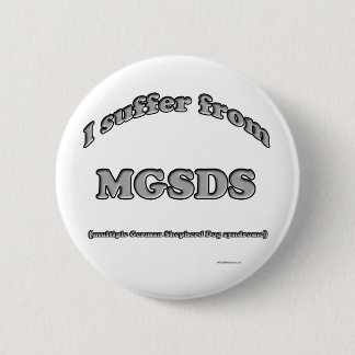 German Shepherd Syndrome - Button