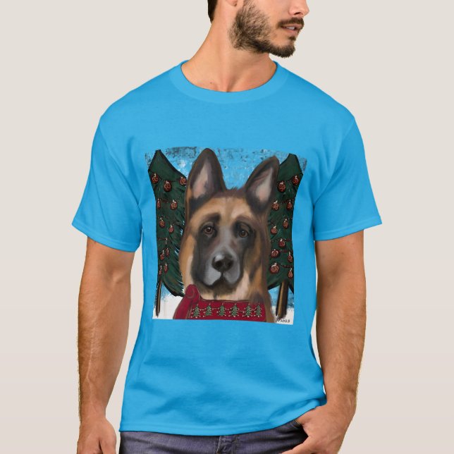 German Shepherd  T-Shirt (Front)