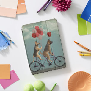 German Shepherd Tandem iPad Pro Cover
