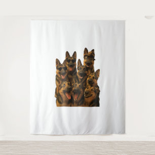 German Shepherd Tapestry