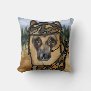 GERMAN SHEPHERD THROW PILLOW