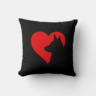 German Shepherd Throw Pillow