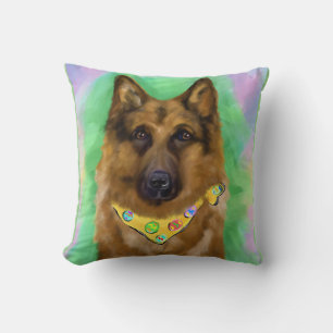 GERMAN SHEPHERD THROW PILLOW