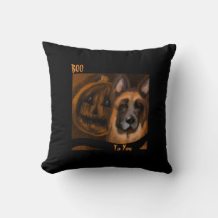 German Shepherd Throw Pillow