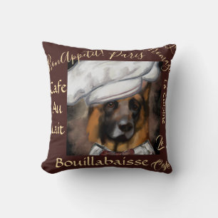 German Shepherd Throw Pillow