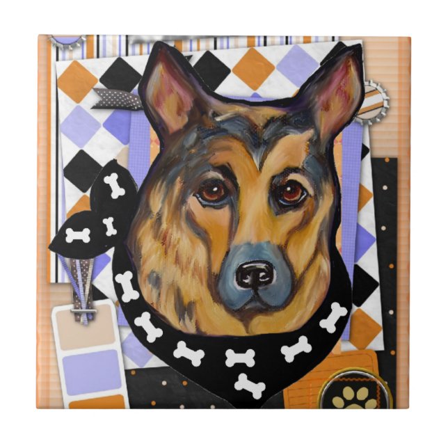 GERMAN SHEPHERD TILE (Front)