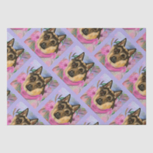 GERMAN SHEPHERD      TISSUE PAPER