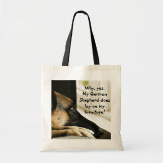 German Shepherd Tote Bag