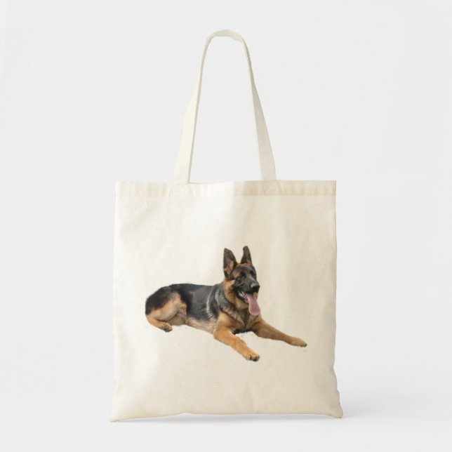 German Shepherd Tote Bag (Front)