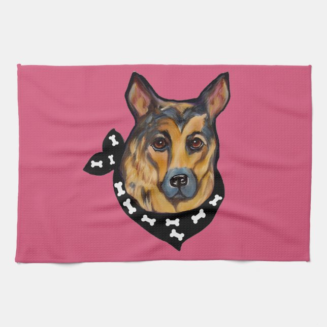 GERMAN SHEPHERD TOWEL (Horizontal)