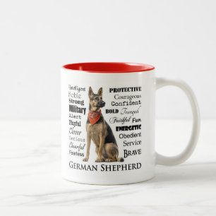 German Shepherd Traits Mug