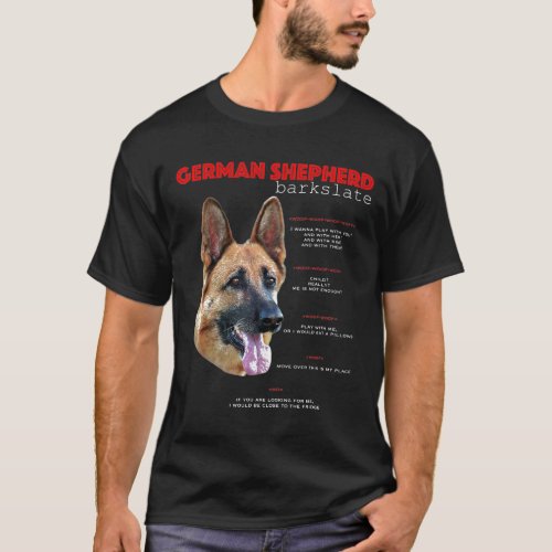   German Shepherd Translate  T_Shirt