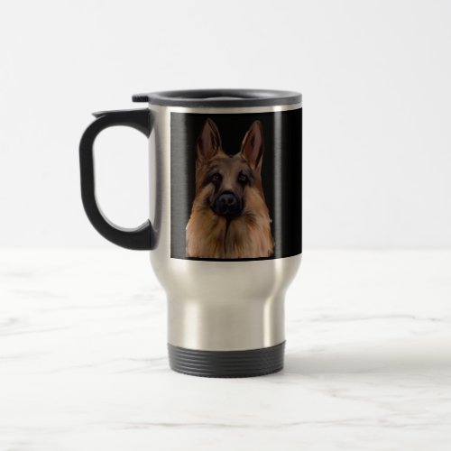 German Shepherd Travel Mug