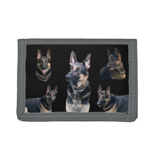 GERMAN SHEPHERD TRI-FOLD WALLET