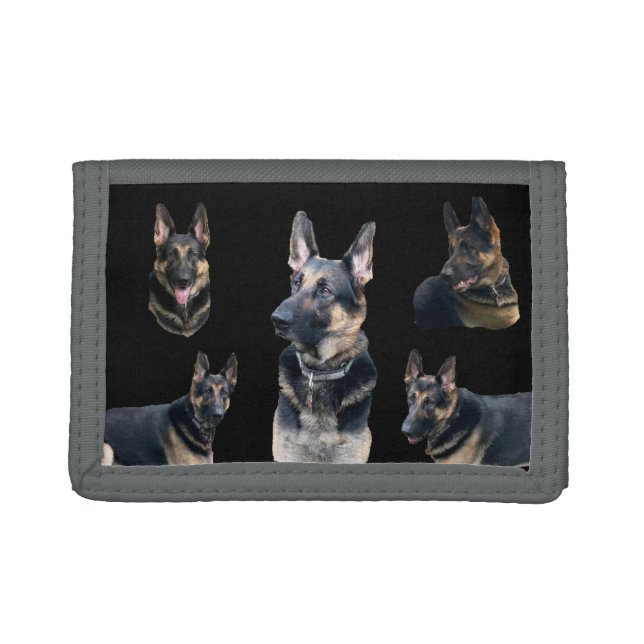 GERMAN SHEPHERD     TRI-FOLD WALLET (Front)