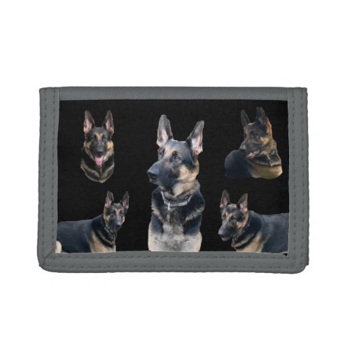 GERMAN SHEPHERD     TRIFOLD WALLET