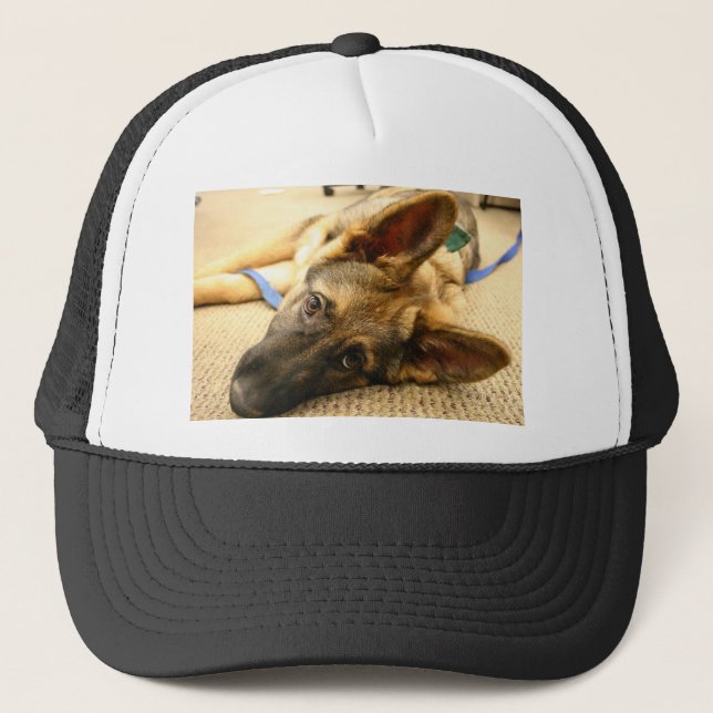 German Shepherd Trucker Hat (Front)