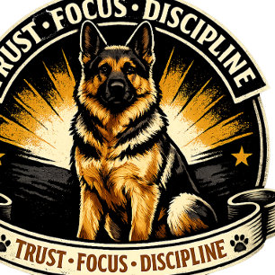 German Shepherd Trust Focus Discipline Mug