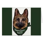 GERMAN SHEPHERD UNDERDOG (Front Horizontal)