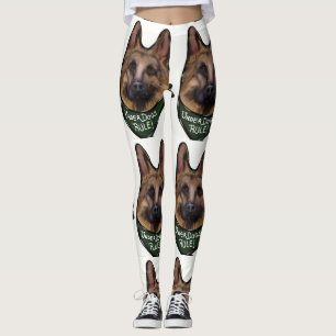 GERMAN SHEPHERD UNDERDOG LEGGINGS