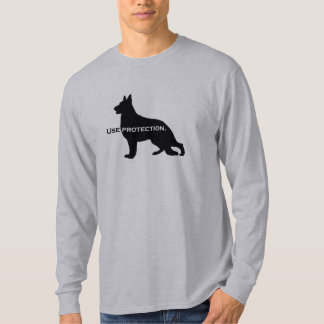 German Shepherd - Use Protection T-Shirt