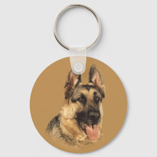 German Shepherd Very Handsome Keychain