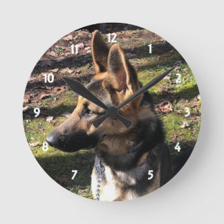German Shepherd: Wall Clock