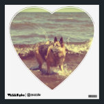 German Shepherd Wall Decal<br><div class="desc">One of the most popular breeds in the world and if you have ever had the honor of sharing your life with one, you will know why. They are amazingly smart, trustworthy, and loyal beyond compare! They also just happen to be one of the most beautiful and dignified dog you...</div>