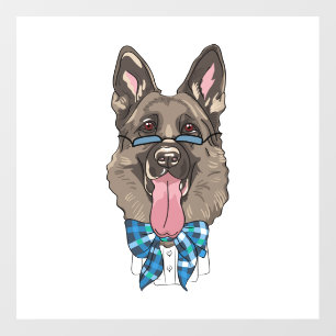 German Shepherd Wall Decal