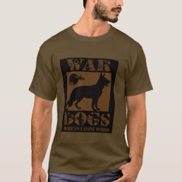 German Shepherd War Dogs T-Shirt