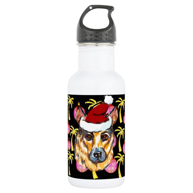GERMAN SHEPHERD WATER BOTTLE (Front)