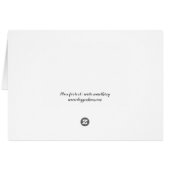 German Shepherd Watercolor Invitations (Back Horizontal)