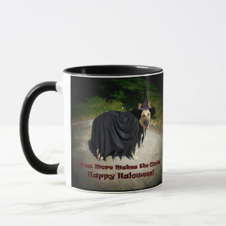 German Shepherd Witch Dog Mug
