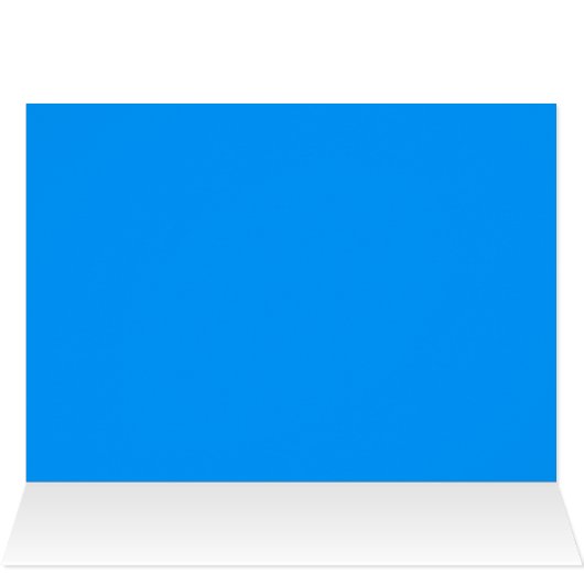 German Shepherd Woof Card (Inside Horizontal (Top))