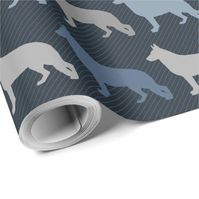 German Shepherd Wrapping Paper (Roll Corner)