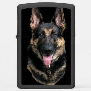 GERMAN SHEPHERD ZIPPO LIGHTER